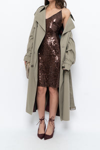 Vintage x Made in Canada x Beige Cotton Belted Trench (XS-L)