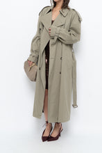 Load image into Gallery viewer, Vintage x Made in Canada x Beige Cotton Belted Trench (XS-L)