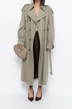 Load image into Gallery viewer, Vintage x Made in Canada x Beige Cotton Belted Trench (XS-L)
