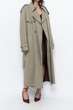 Load image into Gallery viewer, Vintage x Made in Canada x Beige Cotton Belted Trench (XS-L)