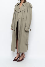 Load image into Gallery viewer, Vintage x Made in Canada x Beige Cotton Belted Trench (XS-L)