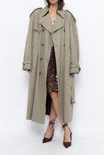 Load image into Gallery viewer, Vintage x Made in Canada x Beige Cotton Belted Trench (XS-L)