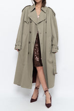 Load image into Gallery viewer, Vintage x Made in Canada x Beige Cotton Belted Trench (XS-L)