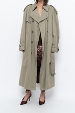 Load image into Gallery viewer, Vintage x Made in Canada x Beige Cotton Belted Trench (XS-L)