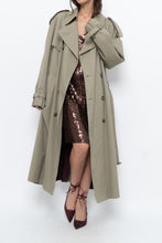Load image into Gallery viewer, Vintage x Made in Canada x Beige Cotton Belted Trench (XS-L)