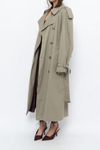 Load image into Gallery viewer, Vintage x Made in Canada x Beige Cotton Belted Trench (XS-L)