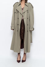 Load image into Gallery viewer, Vintage x Made in Canada x Beige Cotton Belted Trench (XS-L)