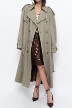 Load image into Gallery viewer, Vintage x Made in Canada x Beige Cotton Belted Trench (XS-L)