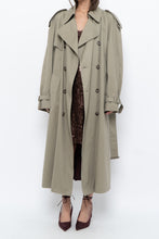 Load image into Gallery viewer, Vintage x Made in Canada x Beige Cotton Belted Trench (XS-L)