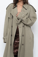 Load image into Gallery viewer, Vintage x Made in Canada x Beige Cotton Belted Trench (XS-L)