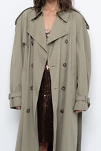 Load image into Gallery viewer, Vintage x Made in Canada x Beige Cotton Belted Trench (XS-L)