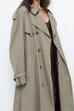 Load image into Gallery viewer, Vintage x Made in Canada x Beige Cotton Belted Trench (XS-L)
