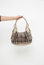 Load image into Gallery viewer, Vintage x BURBERRY Super Nova Check Hobo Leather Purse