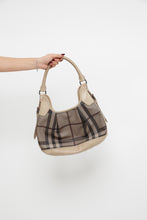 Load image into Gallery viewer, Vintage x BURBERRY Super Nova Check Hobo Leather Purse