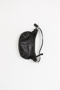 Vintage x COACH Black Butter Leather Small Purse