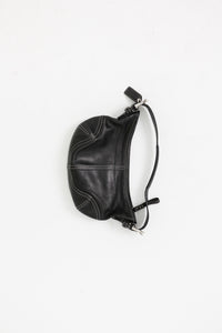 Vintage x COACH Black Butter Leather Small Purse