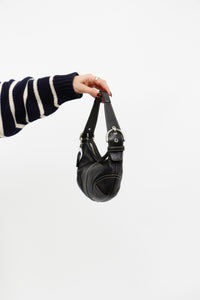 Vintage x COACH Black Butter Leather Small Purse