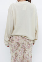 Load image into Gallery viewer, Vintage x LONDON FOG Cream Knit Oversized Cardigan (S-XL)