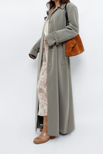 Load image into Gallery viewer, Vintage x Light Green Textured Tall Trench (S, M)