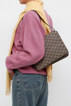 Load image into Gallery viewer, Vintage x ARNOLD CHURGIN Brown Monogram Fabric Purse