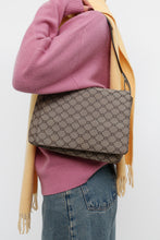 Load image into Gallery viewer, Vintage x ARNOLD CHURGIN Brown Monogram Fabric Purse