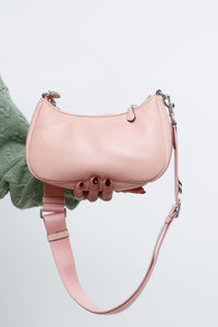 COACH x Baby Pink Embossed Leather Purse