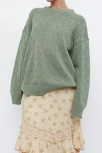 Load image into Gallery viewer, Vintage x Made in Canada x Green Cotton Oversized Sweater (XS-XL)