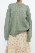 Load image into Gallery viewer, Vintage x Made in Canada x Green Cotton Oversized Sweater (XS-XL)
