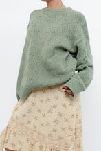 Load image into Gallery viewer, Vintage x Made in Canada x Green Cotton Oversized Sweater (XS-XL)