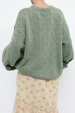 Load image into Gallery viewer, Vintage x Made in Canada x Green Cotton Oversized Sweater (XS-XL)