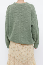 Load image into Gallery viewer, Vintage x Made in Canada x Green Cotton Oversized Sweater (XS-XL)
