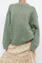 Load image into Gallery viewer, Vintage x Made in Canada x Green Cotton Oversized Sweater (XS-XL)