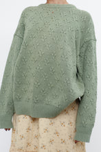 Load image into Gallery viewer, Vintage x Made in Canada x Green Cotton Oversized Sweater (XS-XL)