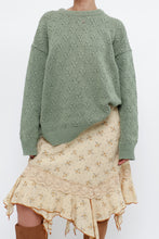 Load image into Gallery viewer, Vintage x Made in Canada x Green Cotton Oversized Sweater (XS-XL)