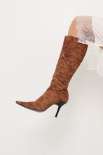 Load image into Gallery viewer, Vintage x Camel Faux Suede Boot (7.5, 8)