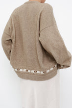 Load image into Gallery viewer, Vintage x Made in New Zealand x Beige Sheep Patterned Soft Cardigan (XS-L)
