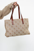 Load image into Gallery viewer, Vintage x DOONEY &amp; BURKE Brown, Beige Monogram Purse