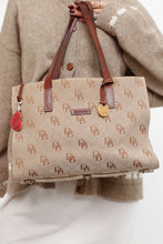 Load image into Gallery viewer, Vintage x DOONEY &amp; BURKE Brown, Beige Monogram Purse