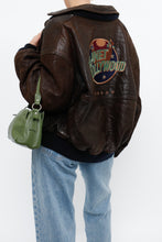 Load image into Gallery viewer, Vintage x PLANET HOLLYWOOD London Leather Reversible Bomber (XS-M)