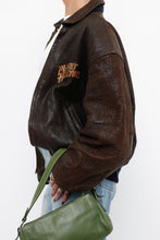 Load image into Gallery viewer, Vintage x PLANET HOLLYWOOD London Leather Reversible Bomber (XS-M)