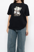 Load image into Gallery viewer, UNIQLO x Kaws Black Tee (XS-M)