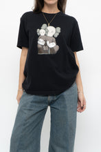 Load image into Gallery viewer, UNIQLO x Kaws Black Tee (XS-M)