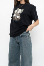 Load image into Gallery viewer, UNIQLO x Kaws Black Tee (XS-M)