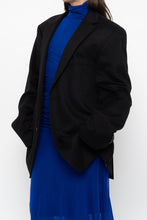 Load image into Gallery viewer, Vintage x Made in Slovenia x HUGO BOSS Pure Cashmere Blazer (M, L)