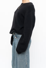 Load image into Gallery viewer, Vintage x Made in England x SAKS FIFTH AVE Black Pure Cashmere Sweater (XS-L)