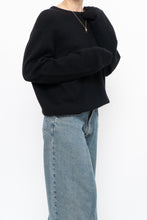 Load image into Gallery viewer, Vintage x Made in England x SAKS FIFTH AVE Black Pure Cashmere Sweater (XS-L)