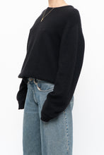 Load image into Gallery viewer, Vintage x Made in England x SAKS FIFTH AVE Black Pure Cashmere Sweater (XS-L)