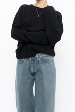 Load image into Gallery viewer, Vintage x Made in England x SAKS FIFTH AVE Black Pure Cashmere Sweater (XS-L)