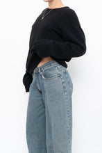 Load image into Gallery viewer, Vintage x Made in England x SAKS FIFTH AVE Black Pure Cashmere Sweater (XS-L)