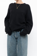 Load image into Gallery viewer, Vintage x Made in England x SAKS FIFTH AVE Black Pure Cashmere Sweater (XS-L)
